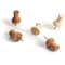 U Brands Pushpins, Wood, 3/8" Shank, 100/PK, Natural 100PK UBR3085U0624 - alternate 2
